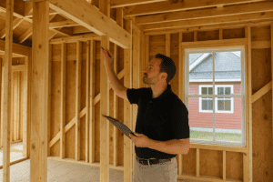 New home warranty inspection framing Fayetteville AR